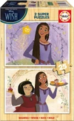 Educa 2x25 Parça Disney Wish Kız Çocuk Ahşap Puzzle (3-5 Yaş) thumbnail 2