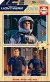 Educa 2x25 Parça Disney Lightyear Erkek Çocuk Puzzle - 3-5 Yaş - 1