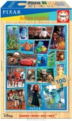 Educa 100 Parça Disney Pixar Ahşap Çocuk Puzzle - 6-8 Yaş - Kız ve Erkek Çocuk - 1