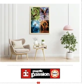 Educa 1500 Parçalık Elementlerin Sihirli Yıldız Tablosu Puzzle - 19941 - Elemental Magic Star Chart Anne Stokes thumbnail 4