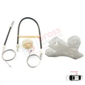 Seat Toledo MK3 5P2 2004-2009 Altea 5P1 XL İçin Elektrikli Arka Sağ Kapı Cam Kriko Tamir Seti thumbnail 5