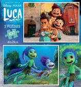 Educa 2x100 Parça Disney Luca İkili Puzzle - 19181 - Kız ve Erkek Çocuk thumbnail 2