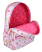 Slazenger Pembe Puantiyeli  İki Bölmeli Kız Çocuk Okul ve Günlük Sırt Çantası 24439 thumbnail 4