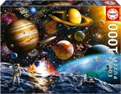 Educa 1000 Parçalık Asteroit Görevi Gezegenler Puzzle - Asteroid Mission - 19918 - 1