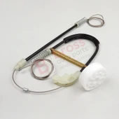 Volvo S40 V40 MK1 644 645 1995-2004 4/5-Kapı 30623449 İçin Elektrikli Ön Sağ Cam Kriko Tamir Seti thumbnail 4