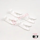 Renault 19 X53 B/C53 D53 L53 S53 1988-2003 İçin Cam Kriko Plastik Ayak Sabitleme Sekman Klipsi thumbnail 5