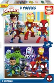 Educa 4-6 Yaş 2x48 Parça Erkek Çocuk Spidey ve İnanılmaz Arkadaşları Puzzle - Karton Eğitici Puzzle thumbnail 1