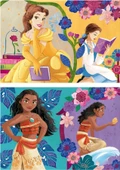 Educa 2x25 Parça Disney Prensesleri Kız Çocuk Ahşap Puzzle (3-5 Yaş) thumbnail 2