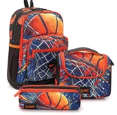 Wia Erkek Çocuk Basketbol Temalı 3'lü İlkokul Okul Çanta Seti thumbnail 1