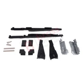 BMW 3 E91 5 E61 X3 E83 X5 E53 E70 Cullinan RR31 İçin 14 Parça Sunroof Kızak Tavan Perde Tamir Seti thumbnail 2