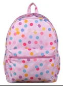 Slazenger Pembe Puantiyeli  İki Bölmeli Kız Çocuk Okul ve Günlük Sırt Çantası 24439 thumbnail 1