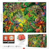 Educa 500 Parça Renkli Orman Puzzle - 19551 - Colourful Forest thumbnail 3