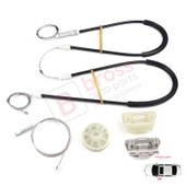 Ford Focus MK1 1998-2005 4/5 Kapı Hatchback Sedan Wagon 1138216 İçin Ön Sol Cam Kriko Tamir Seti thumbnail 2