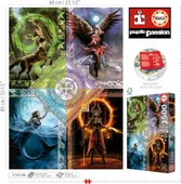Educa 1500 Parçalık Elementlerin Sihirli Yıldız Tablosu Puzzle - 19941 - Elemental Magic Star Chart Anne Stokes thumbnail 3