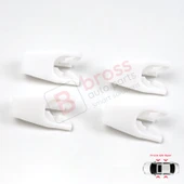 Renault 19 X53 B/C53 D53 L53 S53 1988-2003 İçin Cam Kriko Plastik Ayak Sabitleme Sekman Klipsi thumbnail 2