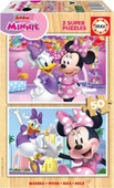 Educa 2x50 Parça Kız Çocuk Disney Minnie MOuse Puzzle/Yapboz - 4-6 Yaş - 1