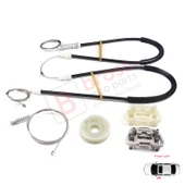 Ford Focus MK1 1998-2005 4/5 Kapı Hatchback Sedan Wagon 1138216 İçin Ön Sol Cam Kriko Tamir Seti thumbnail 4