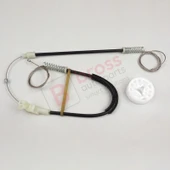 Volvo S40 V40 MK1 644 645 1995-2004 4/5-Kapı 30623449 İçin Elektrikli Ön Sağ Cam Kriko Tamir Seti thumbnail 1