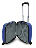 Coral High 40 cm Saks Mavi Erkek Mini Kabin Valizi - 16514 thumbnail 4