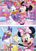 Educa 2x50 Parça Kız Çocuk Disney Minnie MOuse Puzzle/Yapboz - 4-6 Yaş - 2