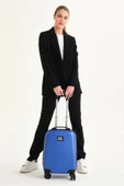 Coral High 40 cm Saks Mavi Erkek Mini Kabin Valizi - 16514 thumbnail 2