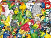 Educa 500 Parça Papağanlar / Parrots Puzzle - 19547 thumbnail 3