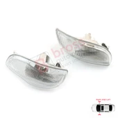 Renault Symbol MK3 Dacia Logan Sandero MK2 261653175R 261600977R İçin Ayna Sinyali Sağ ve Sol thumbnail 4