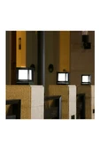 CATA CT-7022 MİLAN BAHÇE ARMATÜRÜ KARE 27X22 CM E27 DUY - 3