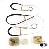 Audi Q5 SQ5 8R 8RB 2008-2018 5-Kapı 8R0837461 İçin Elektrikli Ön Sol Cam Kriko Tamir Seti thumbnail 2