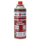 Kamp Ocak Gazı - Valfli Kartuş - Big Fire Power - 227gr - BGF-227 - 1