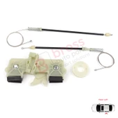 Ford Fiesta MK6 CB1 CCN JA8 JR8 2008-2017 4/5 Kapı 1568451 İçin Elektrikli Arka Sol Cam Kriko Tamir Seti thumbnail 1