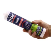 Tytan Fix Montaj Yapıştırıcı 310 ml Beyaz Mutfak Banyo Ahşap Dolap Beton Fayans Mermer Çok Amaçlı - 2