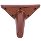 Mobilya Kanepe Konsol Tv Ünitesi Puf Koltuk Ayağı Kahverengi Ayakları 18 Cm (4 ADET) - 6