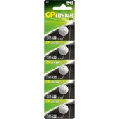GP CR 1620 PARA PİL 5 Lİ KART - 1
