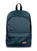Jacbag Classic Kids - İki Bölmeli Ufak Günlük Gri Sırt Çantası - Jac-34 - Erkek thumbnail 2