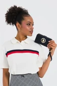 U.S. Polo Assn. Siyah Kadın Cüzdan USC25366 - 1