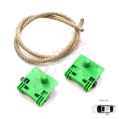 Renault Scenic MK1 JA0/1 FA0 1999 -2003 8200044416 İçin Arka Sol Kapı Cam Kriko Tamir Seti thumbnail 5