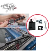 BMW 3 E36 E46 7 E38 için 4 Parça Sunroof Sürgülü Tavan Kılavuz Rayı Kaldırma Kolu Tamir Seti Sağ thumbnail 5