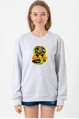 Cobra Kai Logo Grimelanj Kadın 2ip Sweatshirt - 1