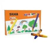 SİLKA PASTEL BOYA 12 Lİ - 1