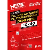 TEAS PRESS 8.SINIF İNKILAP TARİHİ HAY 10x40 DENEME - 1