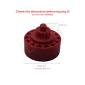 VW Golf 4 Bora Polo İçin Manuel Arka Cam Kriko Frezesi 1J4839729J thumbnail 5