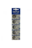 SUPEX 2032 PARA PİL 5 Lİ KART - 1