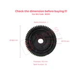 BMW X3 X5 X6 Mercedes Rover İçin Servo Motor Dişlisi 27107566296 thumbnail 5