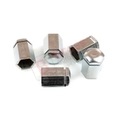 Opel Astra G H Corsa C D E Meriva A B Vectra C Zafira A İçin 5 Adet Krom Renk Bijon Kapağı 32 mm - 3