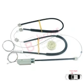 Audi TT Tipi 8J MK2 2006-2014 İçin Ön Sağ Kapı Elektrikli Cam İndirme Kaldırma Kriko Tamir Seti thumbnail 1