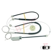 Audi TT Tipi 8J MK2 2006-2014 İçin Ön Sağ Kapı Elektrikli Cam İndirme Kaldırma Kriko Tamir Seti thumbnail 2