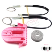 Ford Mondeo MK4 BA7 2007-2015 4/5 Kapı 7S71A27001 İçin Arka Sol Kapı Cam Kriko Tamir Seti thumbnail 5