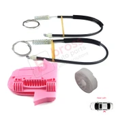 Ford Mondeo MK4 BA7 2007-2015 4/5 Kapı 7S71A27001 İçin Arka Sol Kapı Cam Kriko Tamir Seti thumbnail 3