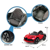 Akar Style Uzaktan Kumandalı 4X2 12 VOLT Krımızı Gt Akülü Araba - 6